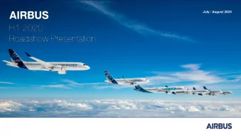 July / August 2020 Safe Harbour Statement  DISCLAIMER This presentation includes forward-looking