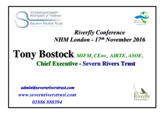 Rivers Trusts: England, Wales, Northern Ireland  &amp; Republic of Ireland  58 rivers trusts + (26