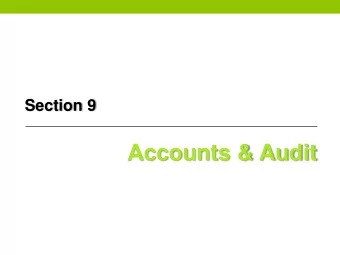 Accounts &amp; Audit  Books of accounts to be kept by a company Definition: Books of Accounts