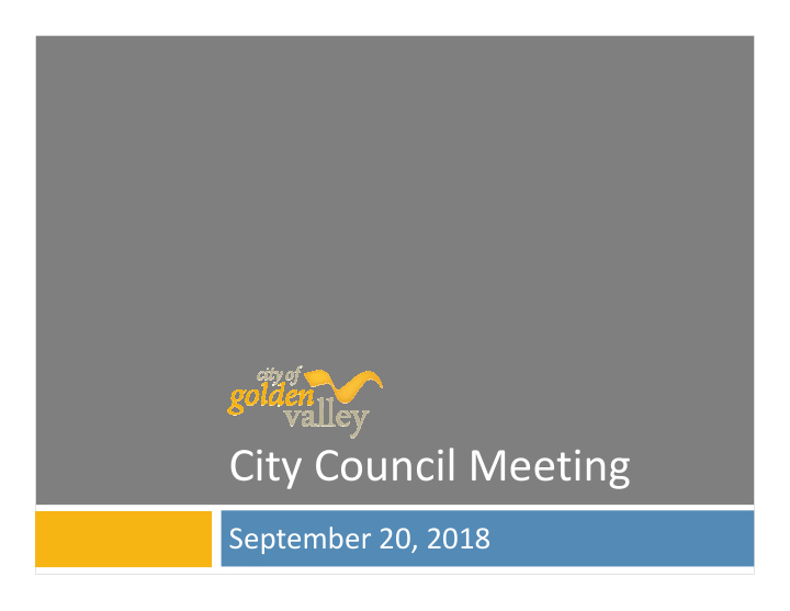 city council meeting