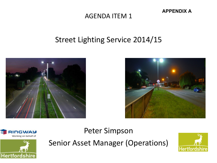 street lighting service 2014 15 peter simpson senior