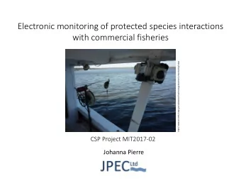 with commercial fisheries