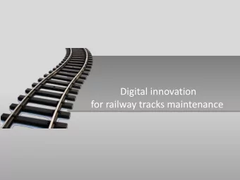 for railway tracks maintenance  Railway track maintanance Railway track maintenance - one of the