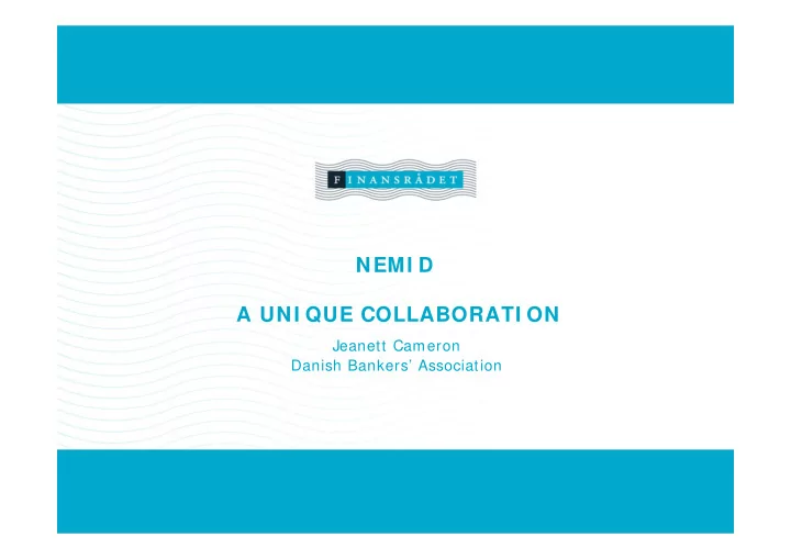 nemi d a uni que collaborati on