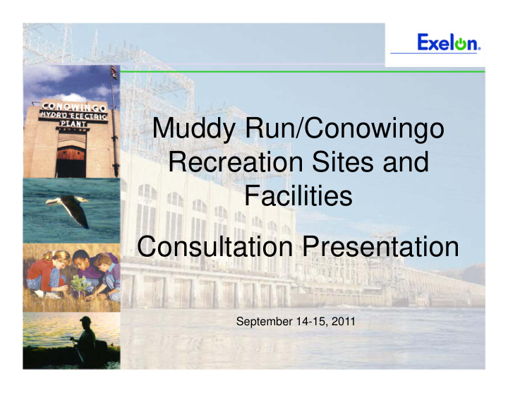 muddy run conowingo recreation sites and facilities