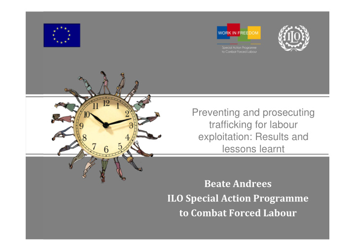 preventing and prosecuting trafficking for labour