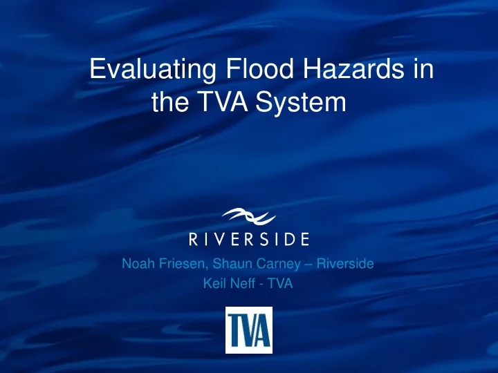 the tva system