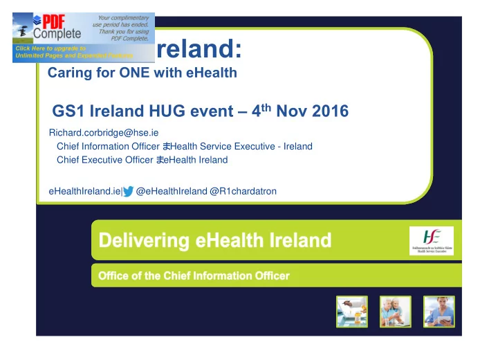 ehealth ireland