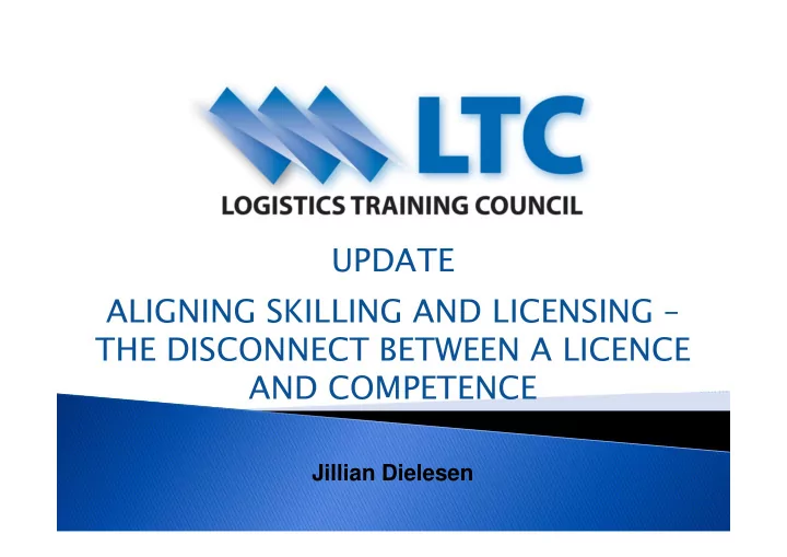 update aligning skilling and licensing the disconnect