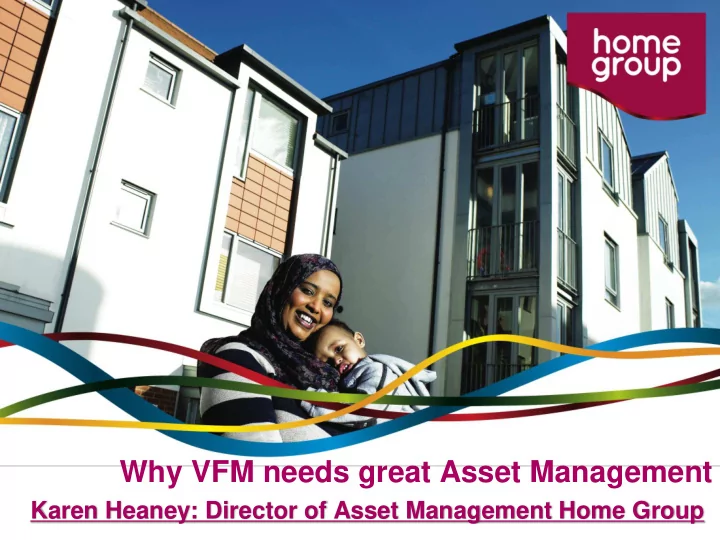 why vfm needs great asset management