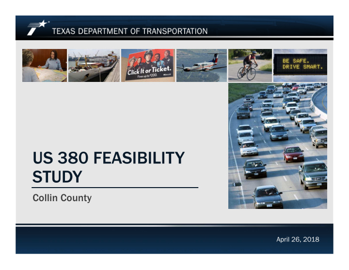 us 380 feasibility study