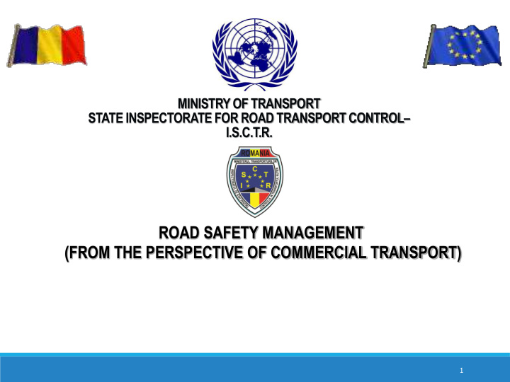 road safety management from the perspective of commercial