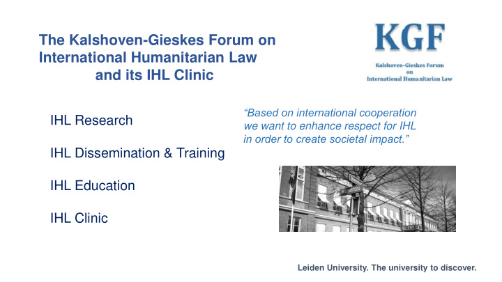 international humanitarian law