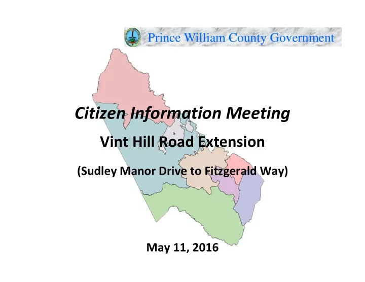 citizen information meeting