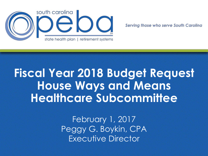 healthcare subcommittee