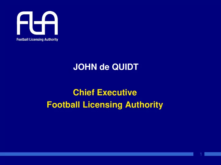 john de quidt