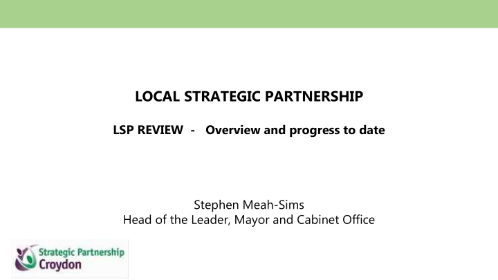 local strategic partnership