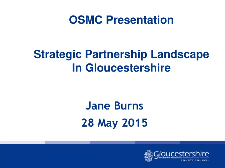 osmc presentation