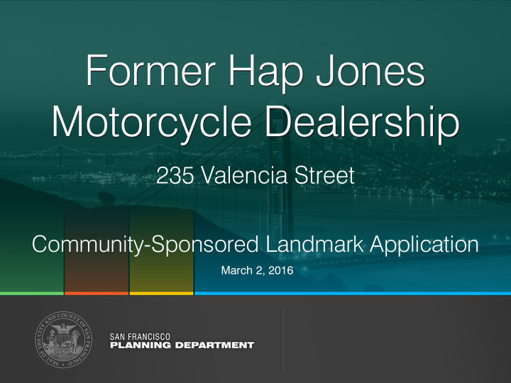 former hap jones motorcycle dealership