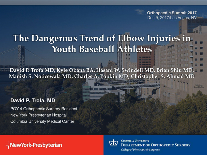 the dangerous trend of elbow injuries in youth baseball