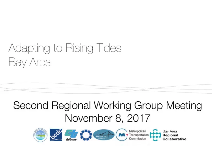 adapting to rising tides bay area