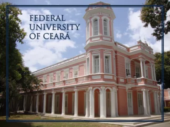 FEDERAL  DERAL  UNIVER  IVERSIT  SITY  OF  OF CEAR  EAR  FEDERAL  DERAL  UNIVER  IVERSIT  SITY