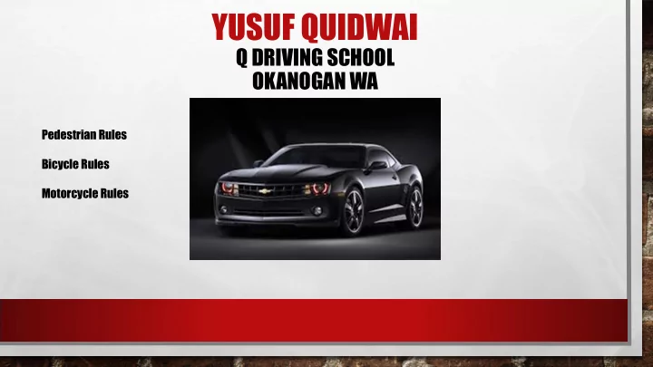 yusuf quidwai
