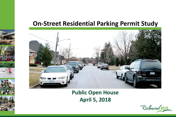 on street residential parking permit study