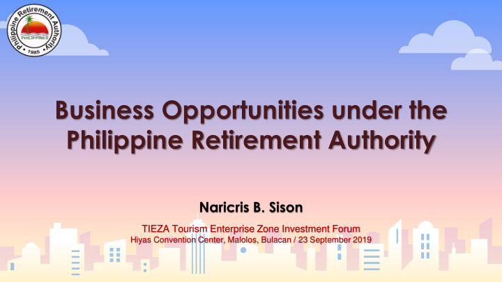 philippine retirement authority