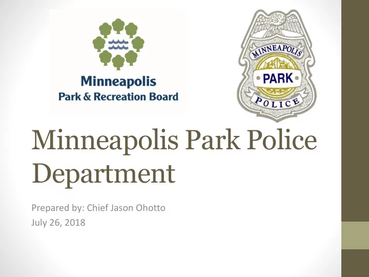 minneapolis park police