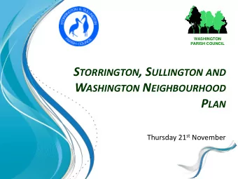 Neighbourhood Planning  Rowena Tyler  - Community  Development Officer  Action in rural Sussex