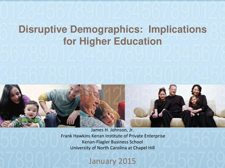disruptive demographics implications for higher education
