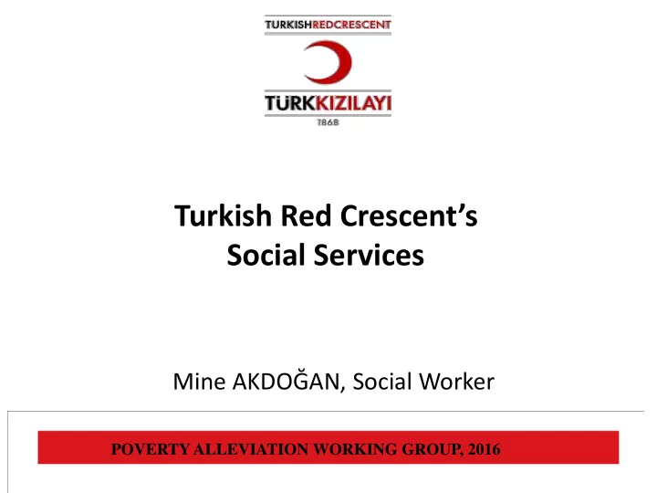 turkish red crescent s