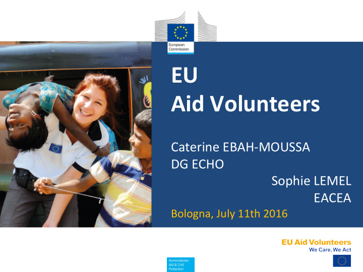 eu aid volunteers