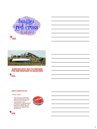 1  WHAT ARE EMERGENCY SOCIAL  SERVICES?  4  EMERGENCY PLANNING ACT  Outlines the emergency response