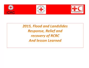 Flood Occurrence in Brief  June, 2015 heavy rain cause flood at townships in Rakhine state.