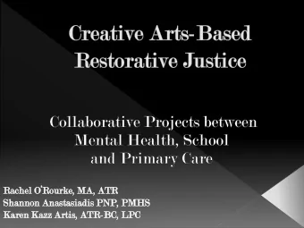 Rachel ORourke, MA, ATR  Shannon  non Anasta  stasia  siadi  dis  s PNP, PMH  MHS  Kare  ren  n