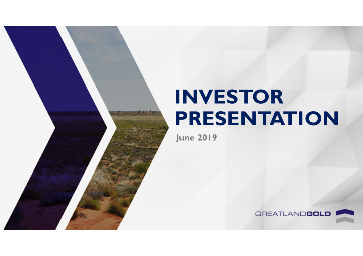 investor presentation