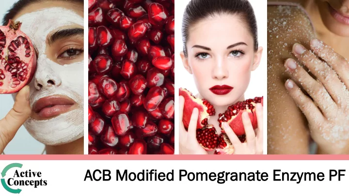 acb modifie ied d pomegranat anate enzy zyme e pf 20440pf