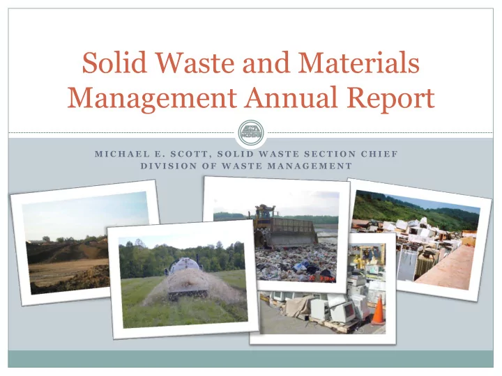 management annual report
