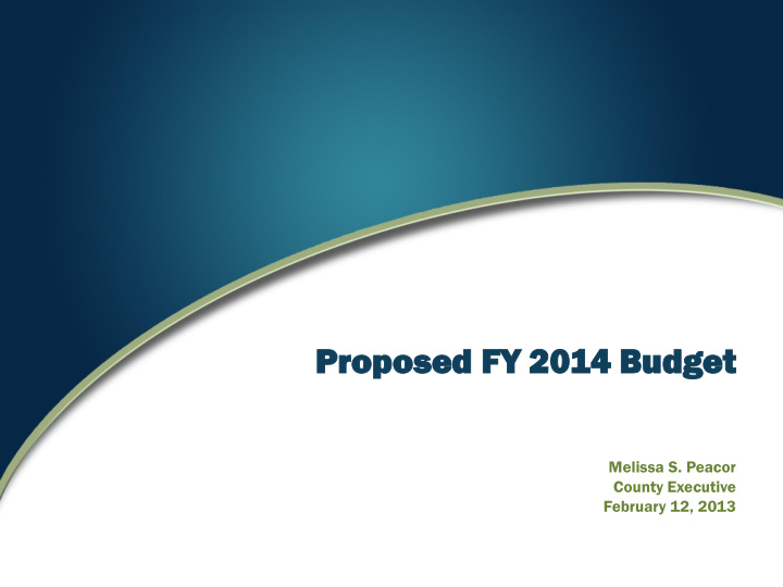 prop oposed osed fy 2014 4 budge get