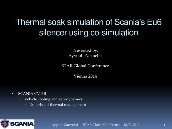 silencer using co simulation