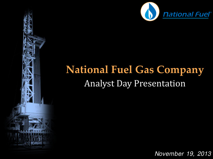 national fuel gas company