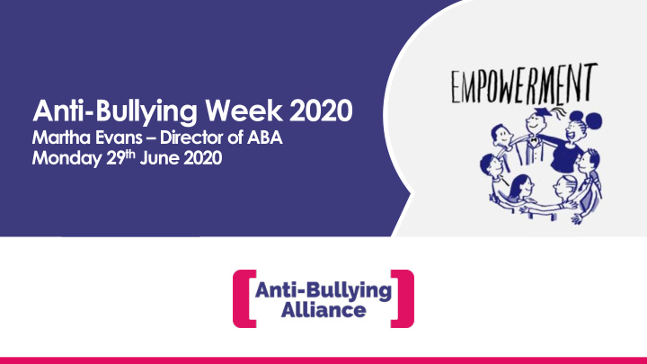 anti bullying week 2020