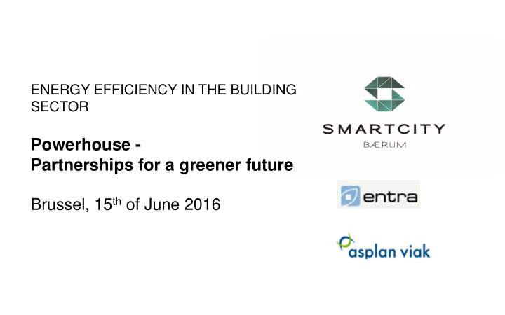 powerhouse partnerships for a greener future