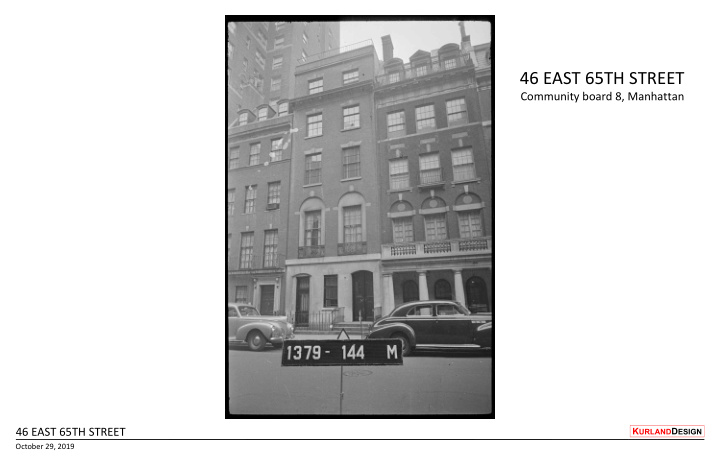 46 east 65th street