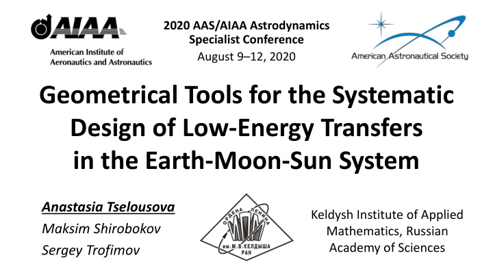 geometrical tools for the systematic