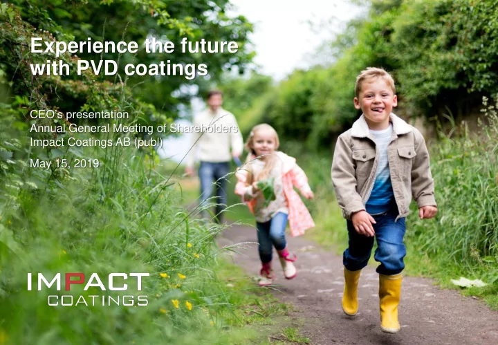experience the future