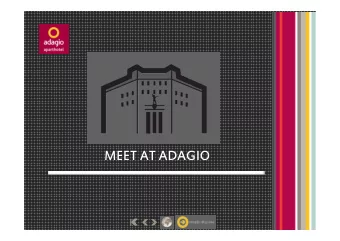 MEET AT ADAGIO  IO  Adagio  Liverpool City Centre  (UK)  Picture external shot  2 Meeting Rooms The