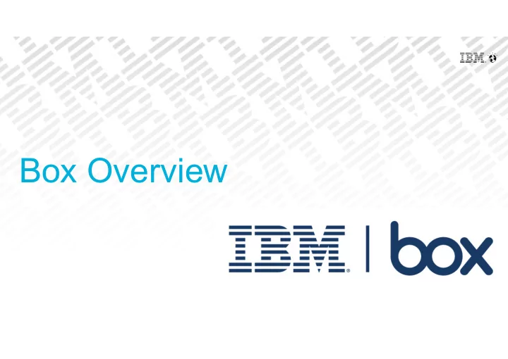 box overview box enables secure file sync and sharing